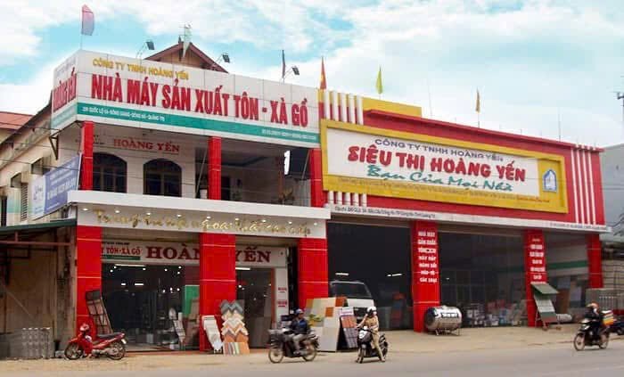 Cửa hàng Siêu Thị VLXD Hoàng Yến tại 299 Lê Duẩn, Đông Hà, Quảng Trị