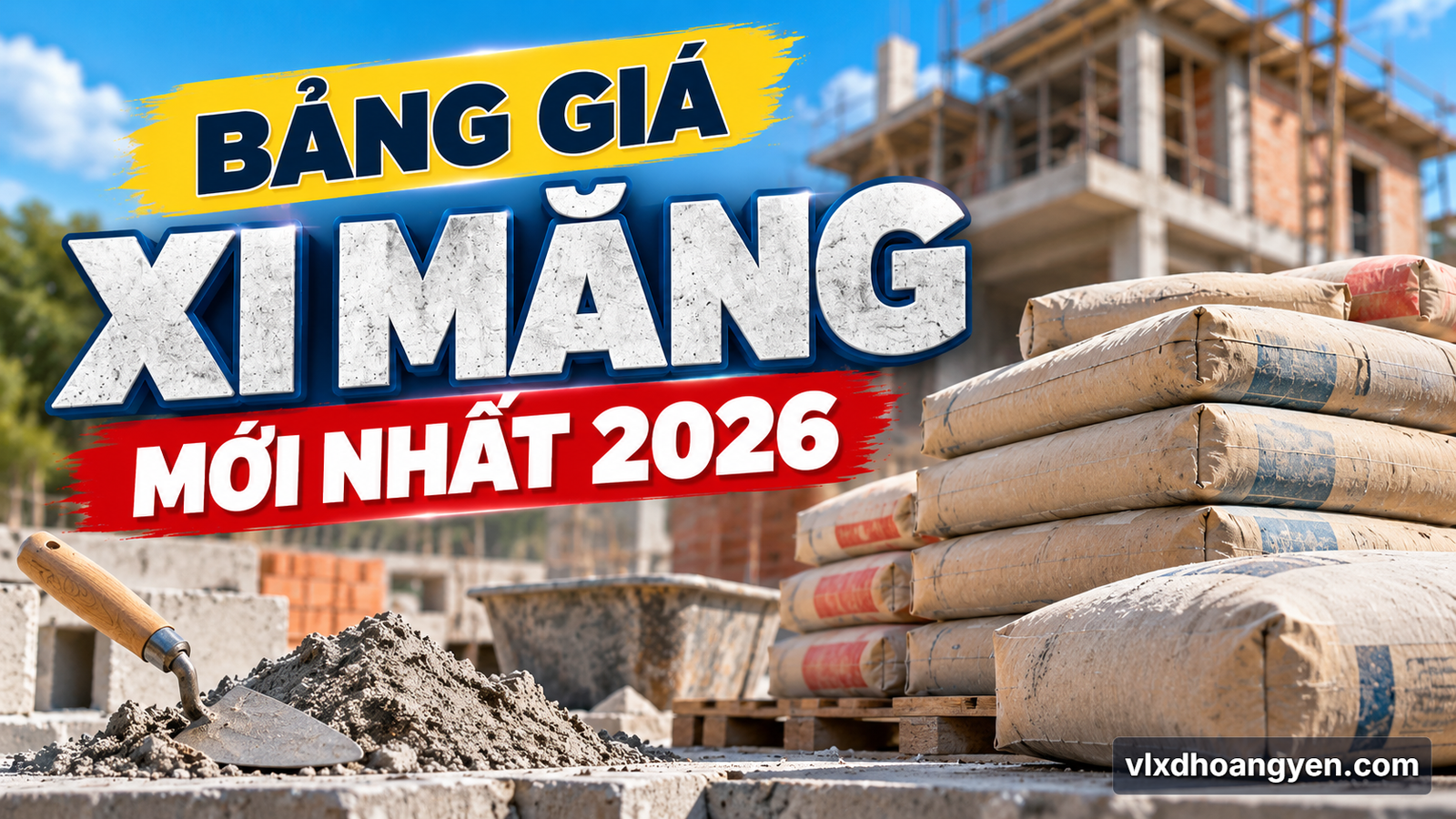 Bảng giá xi măng