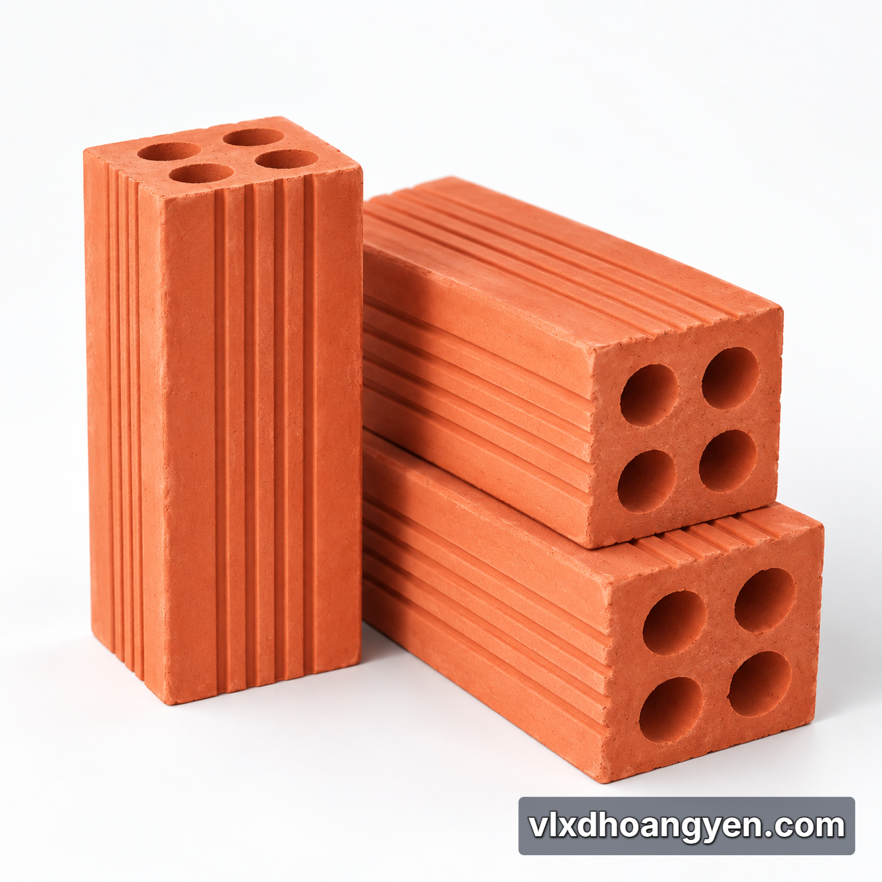 Gạch Tuynel 4 lỗ tại Đông Hà, Quảng Trị - VLXD Hoàng Yến